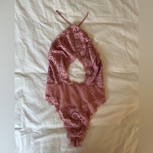 Victoria’s Secret Lace Bodysuit - Small